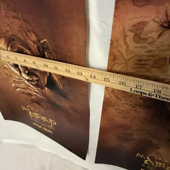 The Hobbit IMAX Movie Poster Set (4) – Original Theatrical Character Art